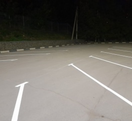 Разметка парковки METRO - Калуга
