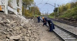 Старый путепровод на Синих мостах в Калуге демонтирован